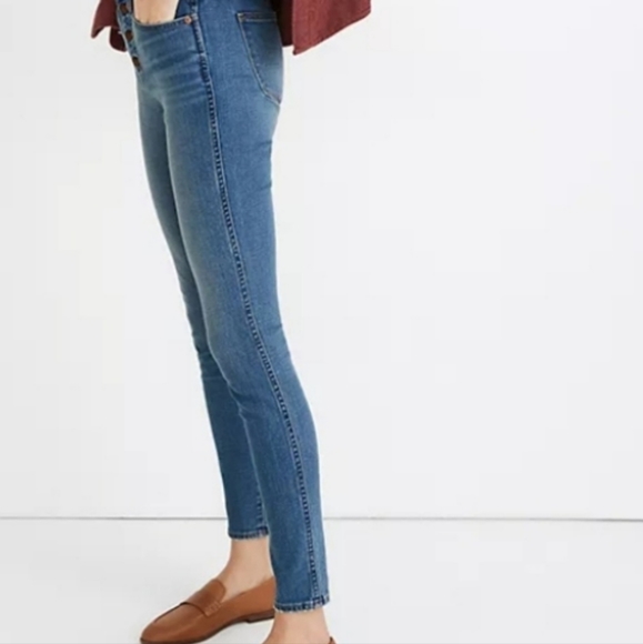 Madewell high-rise skinny jeans - Picture 9 of 10